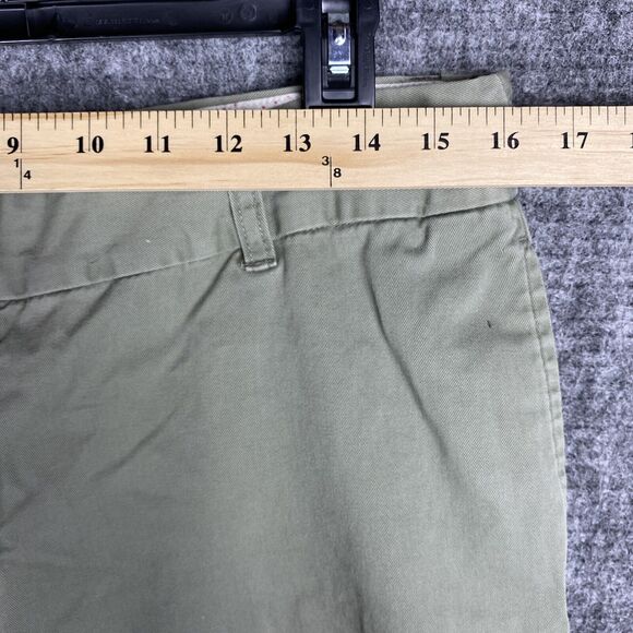 G.H. Bass Pants‎ Womens 12 High Waist Tapered Relaxed Loose Lightweight Chino - Picture 6 of 11